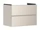 Hansgrohe-HG-Xevolos-E-Waschtischunterschrank-Sandbeige-Matt-780-475-mit-2-Schubkaesten-fuer-Waschtisch-Sandbeige-Matt-54179790 gallery number 1